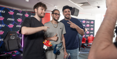 Évènement forum MSI avec Skyrroz et Nikof
